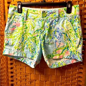 lilly pulitzer callahan shorts Size 0 Coconut